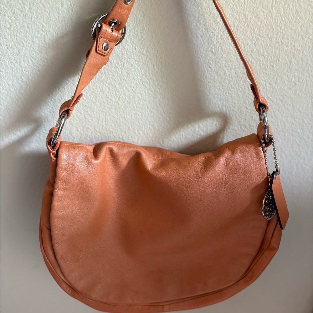 Vintage Coach Ali Leather Hobo Bag